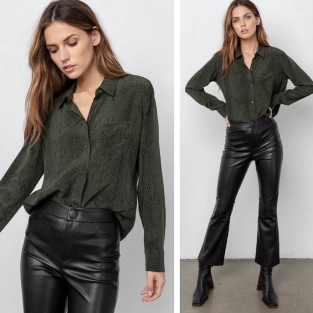 Rails | Kate Green Python Blouse - image 1